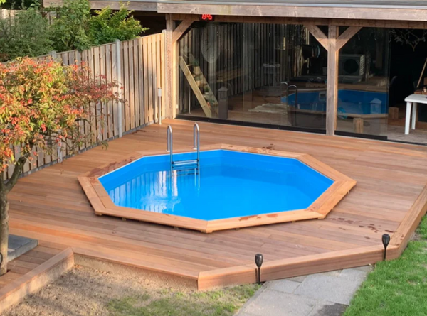 Houten zwembaden