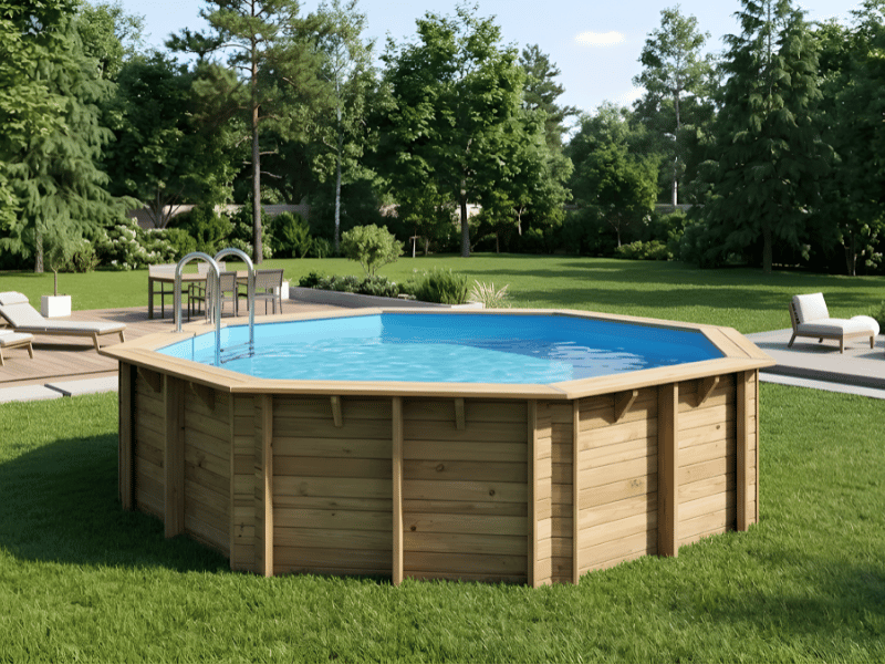 Ubbink Océa rond 580 x 130 cm - inclusief pakket