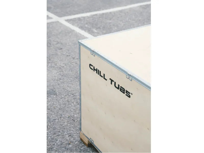Chill Tubs original - RVS ijsbad