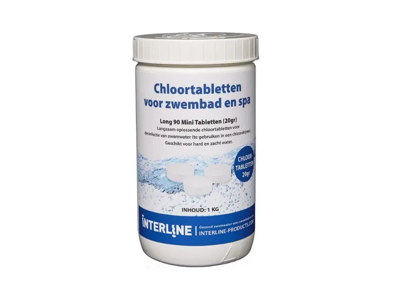 Chloortabletten 20 grams 1kg