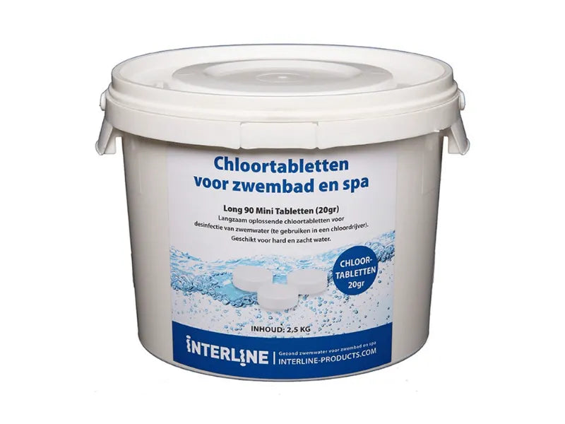 Chloortabletten 20 grams 2.5kg