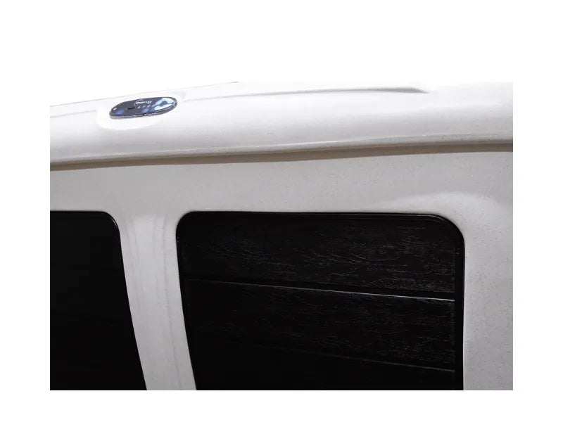 Dreammaker Spa Stonehenge EZ White Diamond/Black wood - 5 persoons