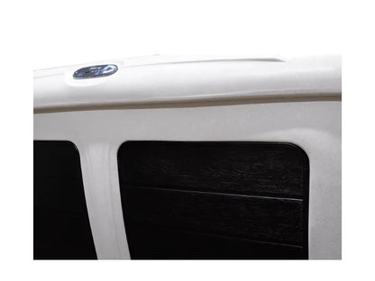 Dreammaker Spa Stonehenge EZ White Diamond/Black wood - 5 persoons