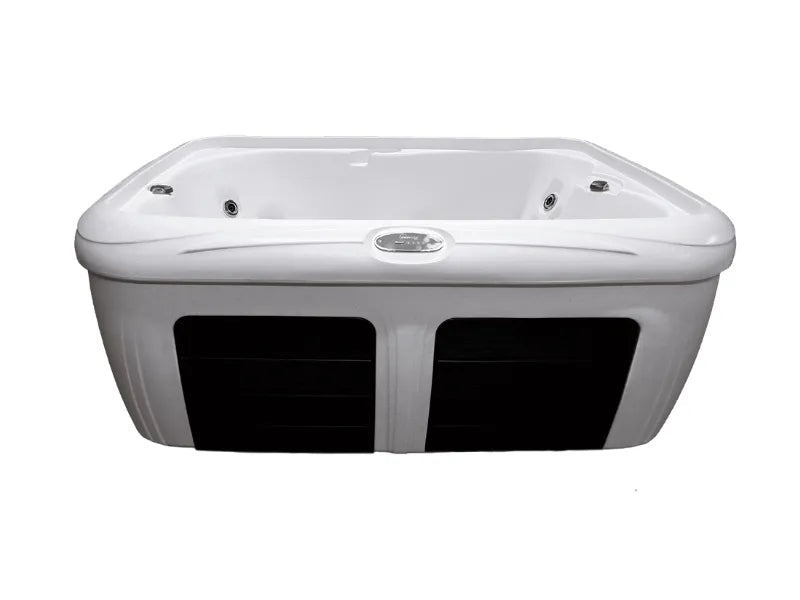 Dreammaker Spa Stonehenge EZ White Diamond/Black wood - 5 persoons