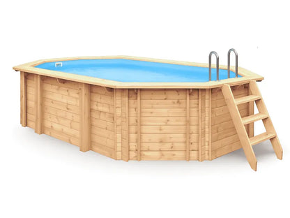 Interline Bali Ovaal 460 x 285 x 138 cm - inclusief pakket