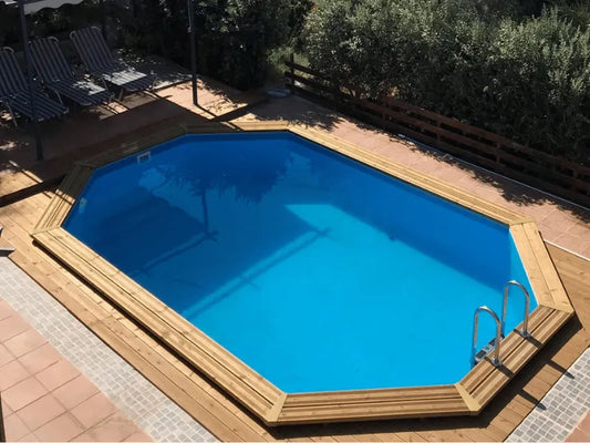 Interline Bali Ovaal 640 x 400 x 136 cm - inclusief pakket