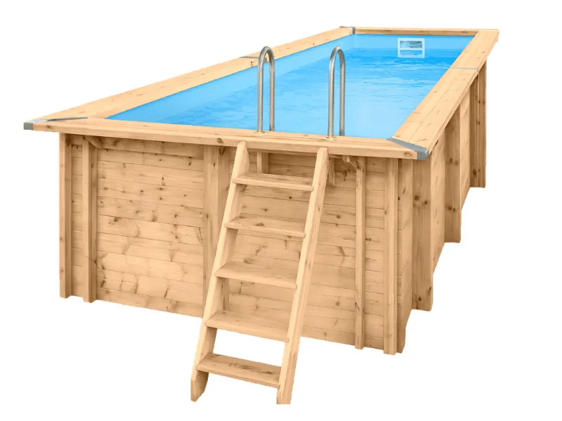 Interline Bali rechthoek 500 x 250 x 124 cm - inclusief pakket
