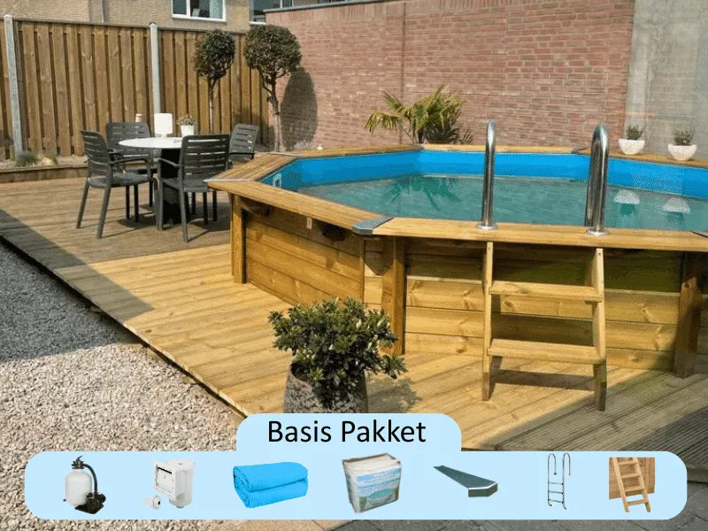 Interline Bali rond 440 x 136 cm - inclusief pakket