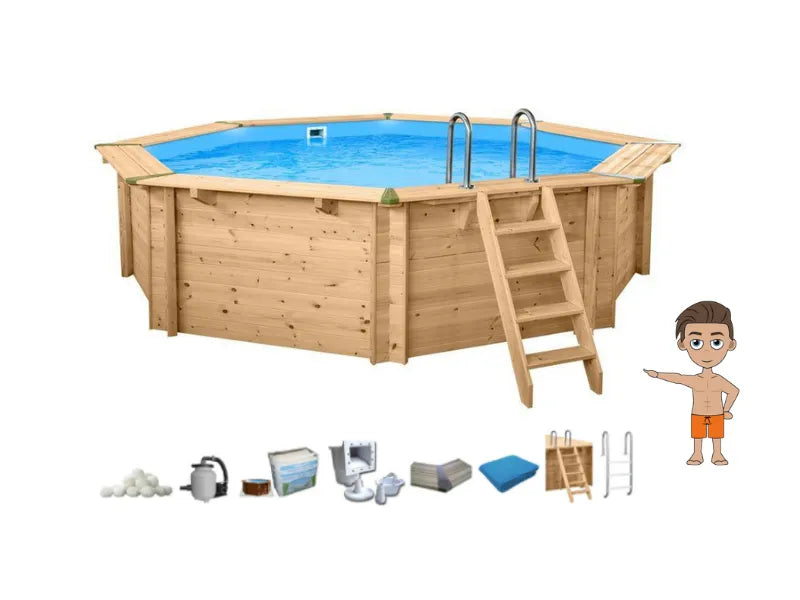 Interline Bali rond 530 x 136 cm - inclusief pakket