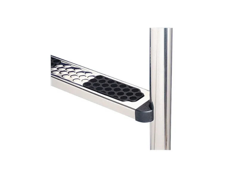 Interline Eenzijdige RVS trap 120 cm diep