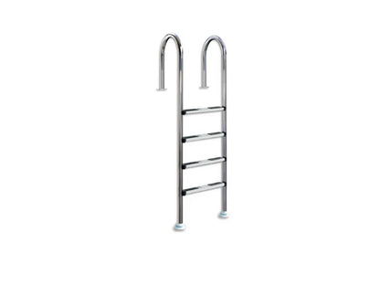 Interline Eenzijdige RVS trap 120 cm diep