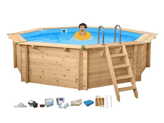 Interline Java rond 530 x 136 cm - inclusief pakket