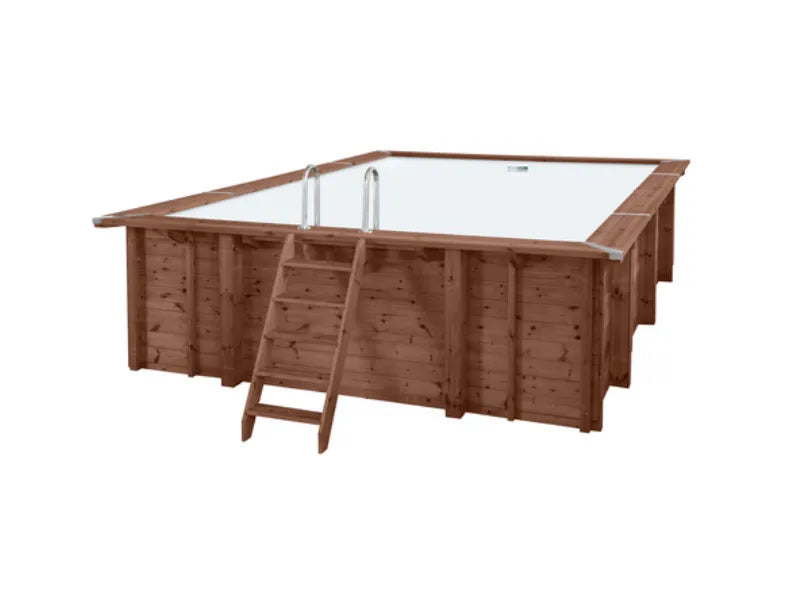 Interline Sumatra rechthoek 600 x 300 x 138 cm - inclusief pakket