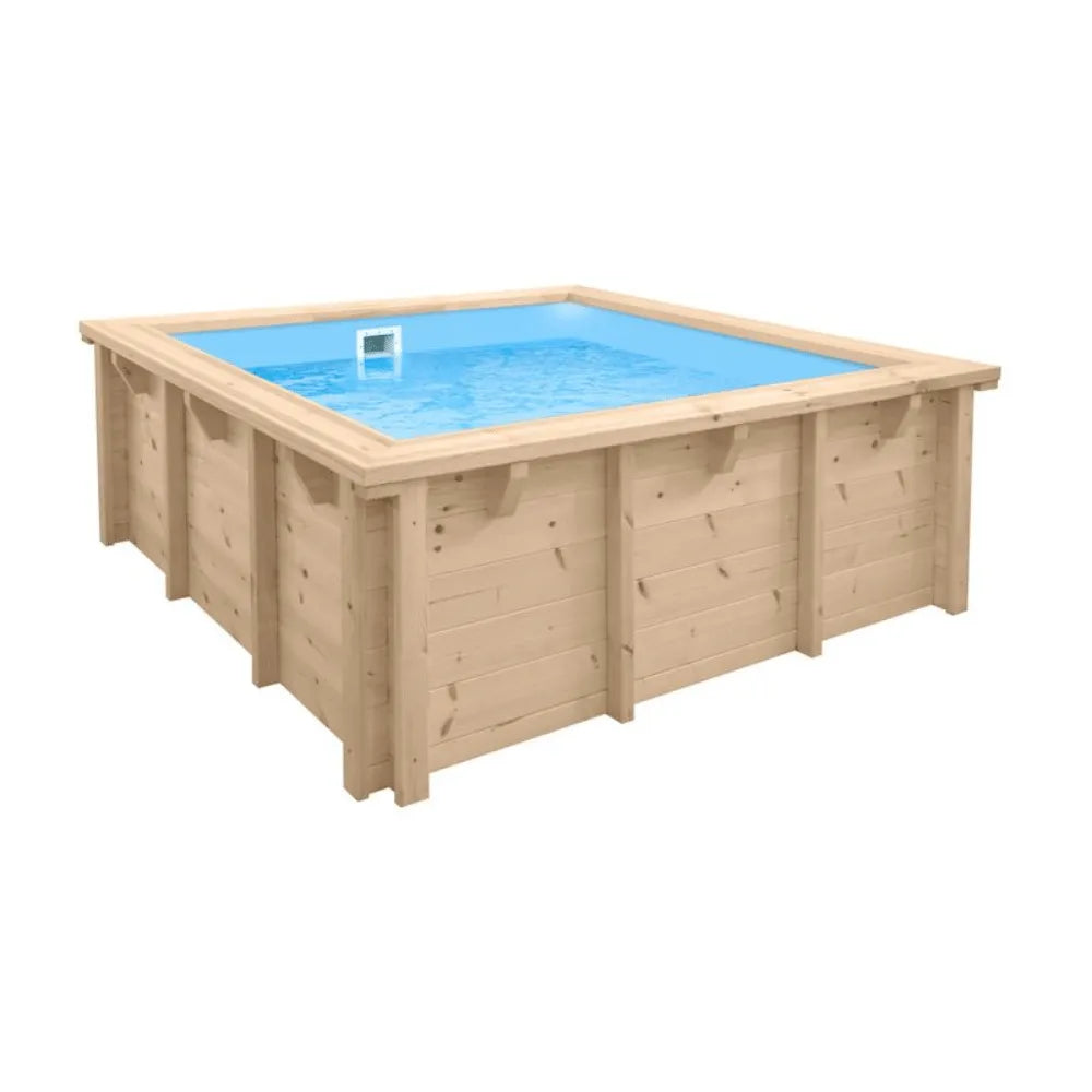 Interline Zwembad Bali 210 x 210 x 78 cm - inclusief pakket