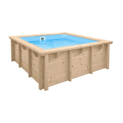 Interline Zwembad Bali 210 x 210 x 78 cm - inclusief pakket