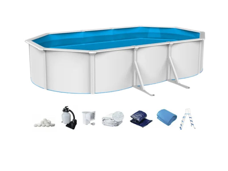 Interline Zwembad Bonaire 610 x 360 cm ovaal inclusief pakket