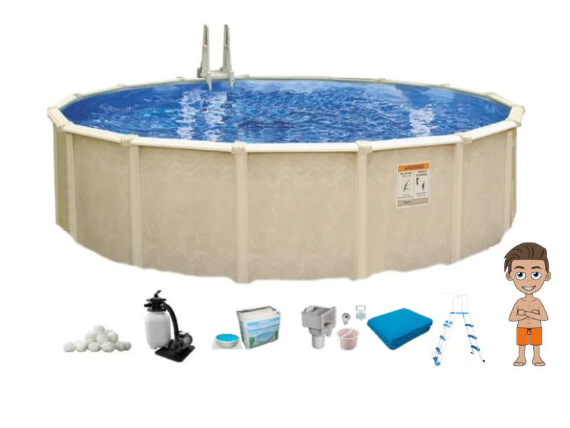 Interline Zwembad Century Rond 550 x 132 cm diep