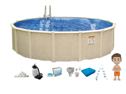 Interline Zwembad Century Rond 550 x 132 cm diep
