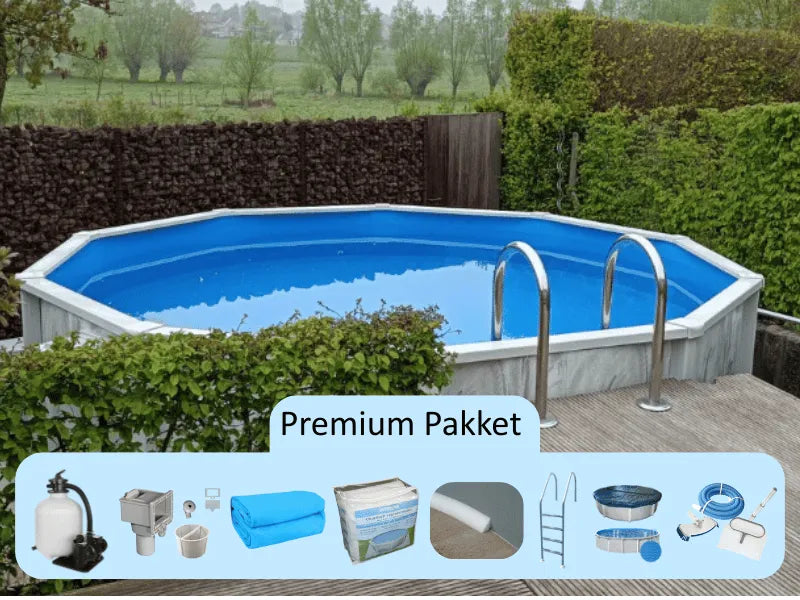 Interline Zwembad Diana 360 rond x 132 cm diep