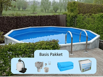 Interline Zwembad Diana 360 rond x 132 cm diep