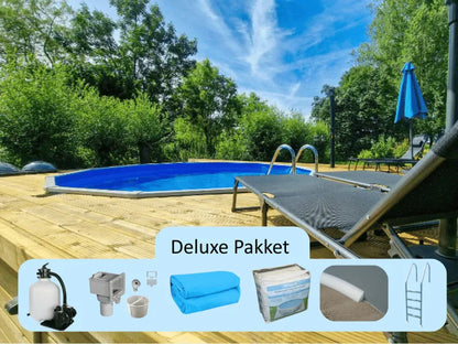 Interline Zwembad Diana 490 rond x 132 cm diep