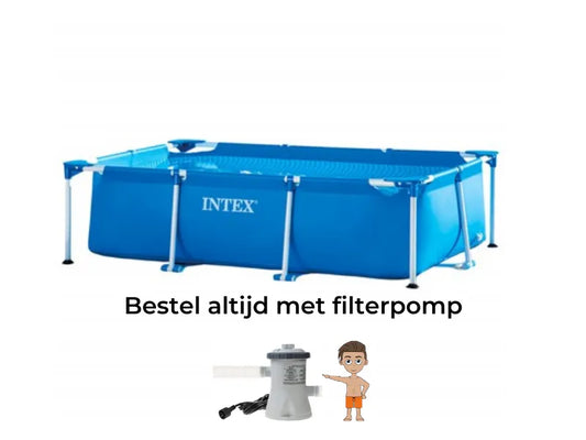 Intex Metal Frame Pool 220 x 150 x 60 cm