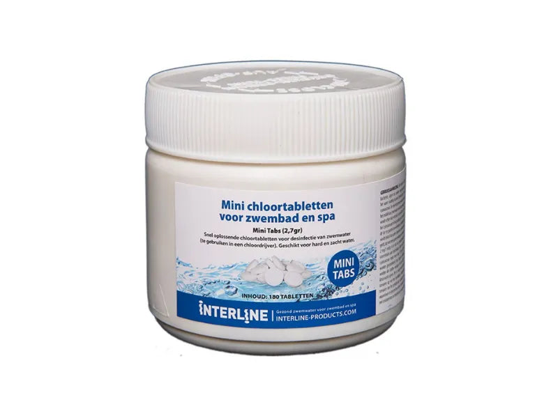 Mini Quick Chloortabletten 2.7gr. 180 tabs