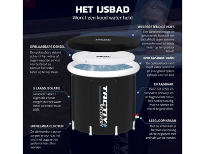 Tactiv Recovery ijsbad - Max (grote uitvoering)