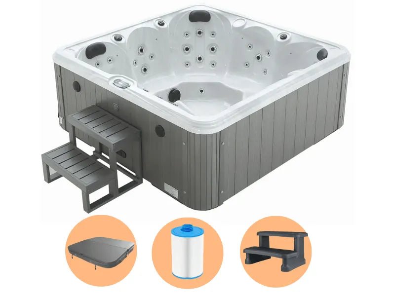 W'eau Lagune spa - 6 persoons