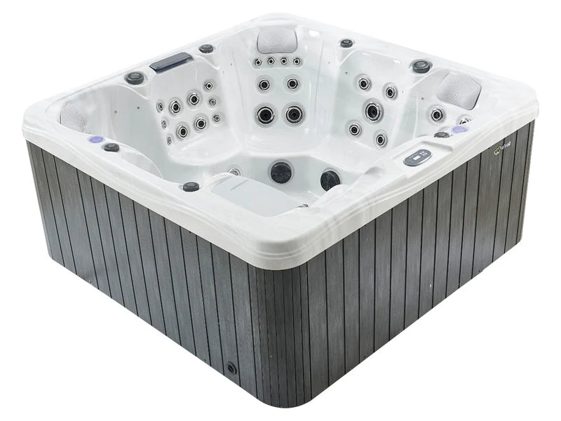W'eau Monaco spa 6 persoons schuin van voren, zonder trap