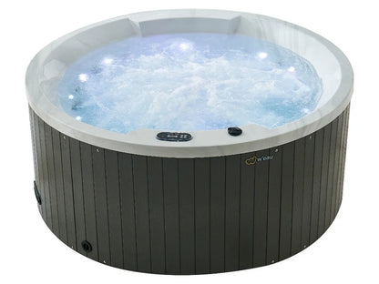 W'eau Orta spa met lichtblauwe LED verlichting