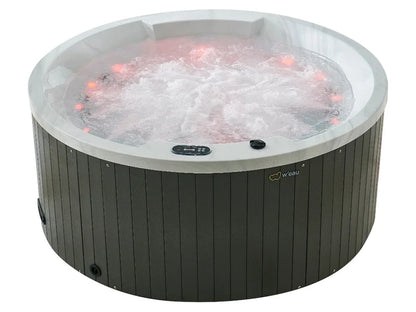 W'eau Orta spa met rode LED verlichting