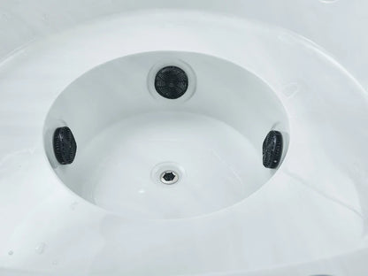 Bodem van de W'eau Orta spa met afvoer en LED-verlichting