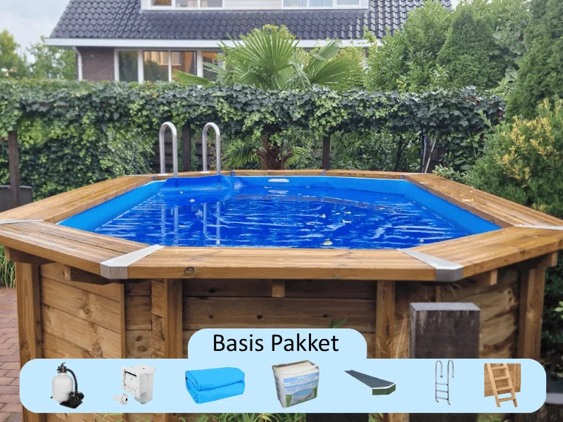 Interline Bali Ovaal 460 x 285 x 138 cm met Basis pakket