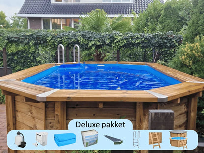 Interline Bali Ovaal 460 x 285 x 138 cm met Deluxe pakket