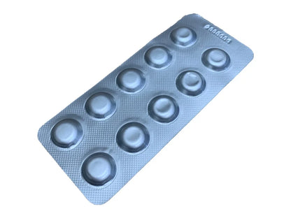 Phenol Red pH tabletten - blister met 10 tabletten