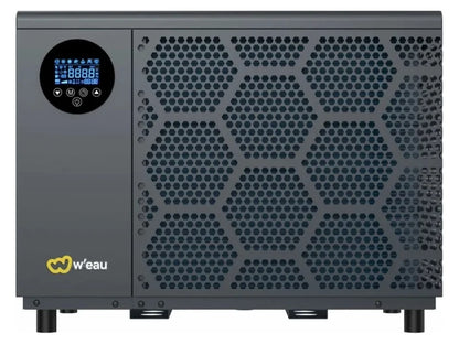 W'eau Hybride spa warmtepomp 7,3 kW - vooraanzicht met display