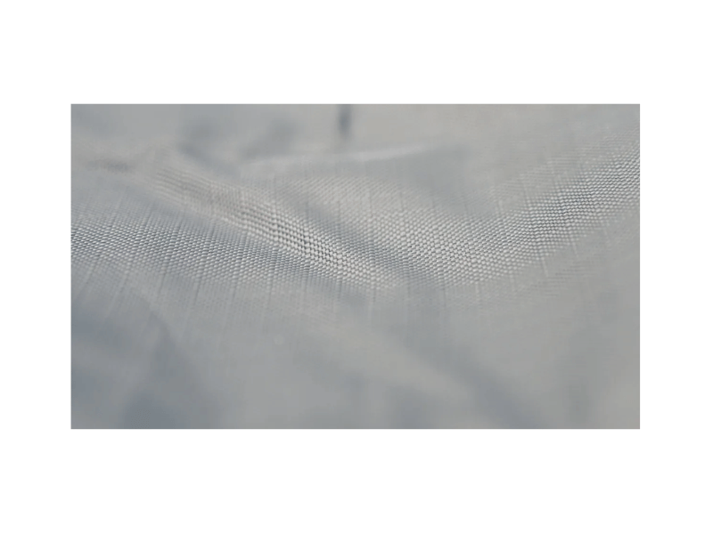 W'eau spa cover beschermhoes 200 x 200 cm - close-up van het ademende polyester