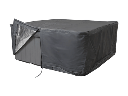 W'eau spa isolerende beschermhoes 220 x 220 cm - isolatielaag aan de binnenkant